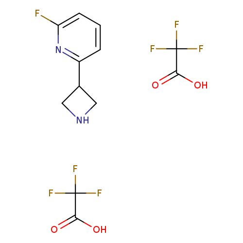 2-(azetidin-3-yl)-6-fluoropyridine,bis(trifluoroaceticacid)