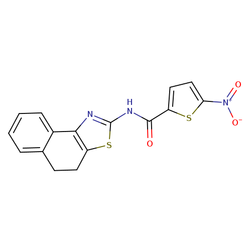 N-{4H,5H-naphtho[1,2-d][1,3]thiazol-2-yl}-5-nitrothiophene-2-carboxamide