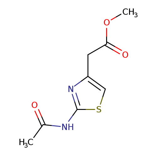 methyl 2-(2-acetamido-1,3-thiazol-4-yl)acetate