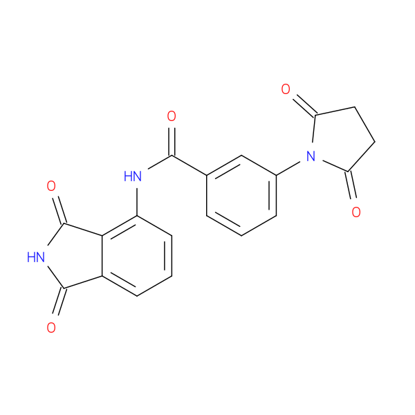 N-(1,3-dioxo-2,3-dihydro-1H-isoindol-4-yl)-3-(2,5-dioxopyrrolidin-1-yl)benzamide