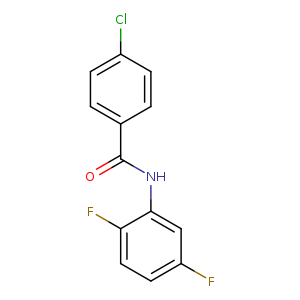 4-chloro-N-(2,5-difluorophenyl)benzamide