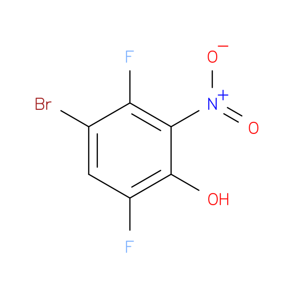 4-Bromo-3,6-difluoro-2-nitrophenol