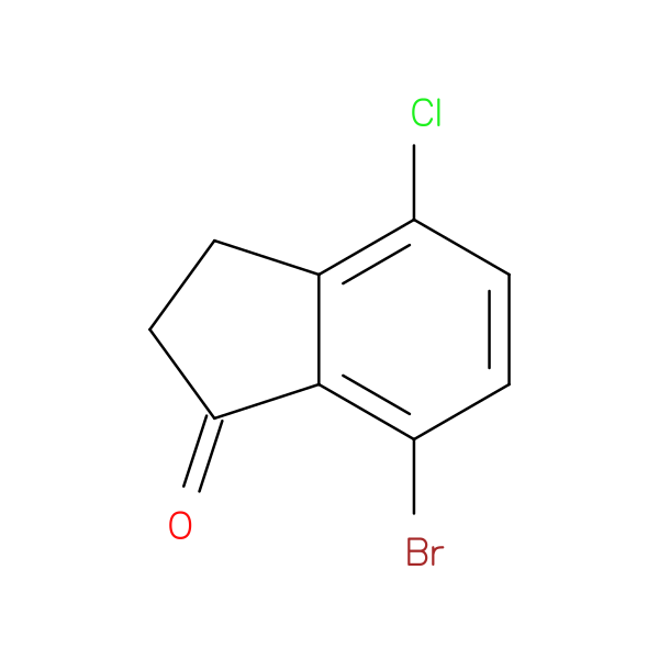 7-Bromo-4-chloro-2,3-dihydro-1H-inden-1-one