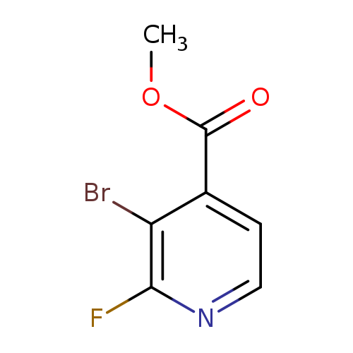Methyl 3-bromo-2-fluoropyridine-4-carboxylate
