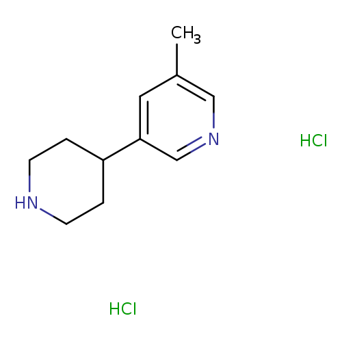 3-methyl-5-(piperidin-4-yl)pyridinedihydrochloride