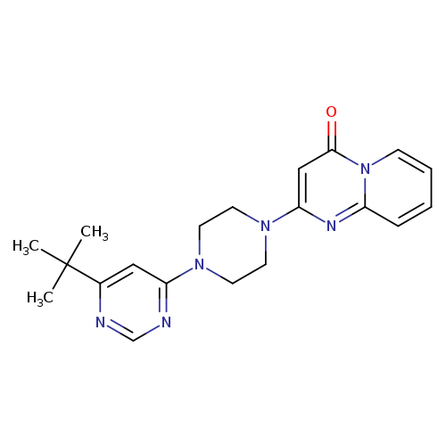 2-[4-(6-tert-butylpyrimidin-4-yl)piperazin-1-yl]-4H-pyrido[1,2-a]pyrimidin-4-one