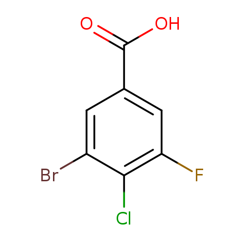 3-Bromo-4-chloro-5-fluorobenzoic acid