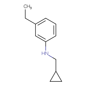 N-(Cyclopropylmethyl)-3-ethylaniline