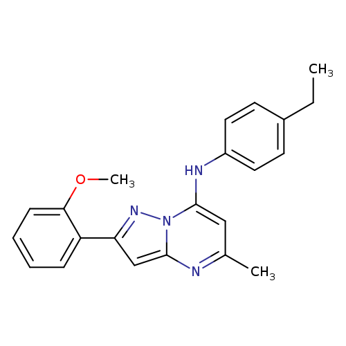 N-(4-ethylphenyl)-2-(2-methoxyphenyl)-5-methylpyrazolo[1,5-a]pyrimidin-7-amine