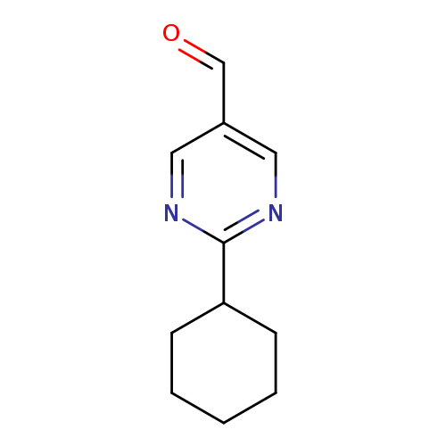 2-Cyclohexyl-5-pyrimidinecarbaldehyde