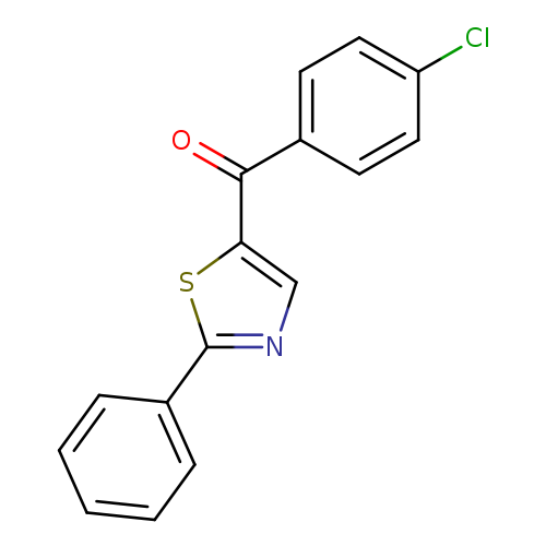 5-(4-chlorobenzoyl)-2-phenyl-1,3-thiazole