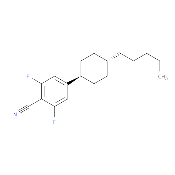 2,6-DIFLUORO-4-(TRANS-4-PENTYLCYCLOHEXYL)BENZONITRILE