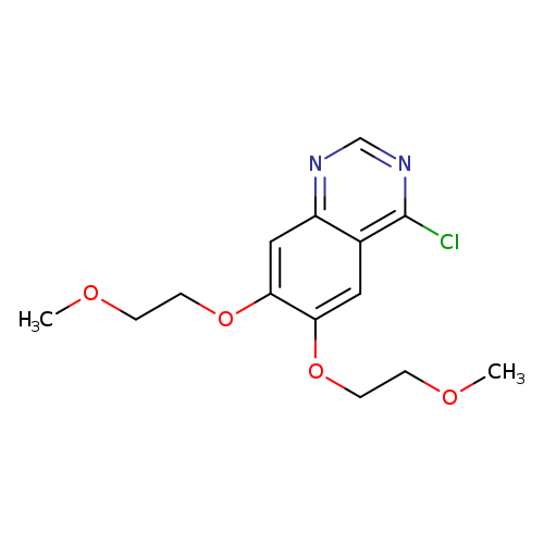 Quinazoline, 4-chloro-6,7-bis(2-methoxyethoxy)-