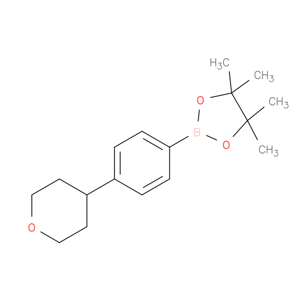 4,4,5,5-Tetramethyl-2-(4-(tetrahydro-2h-pyran-4-yl)phenyl)-1,3,2-dioxaborolane