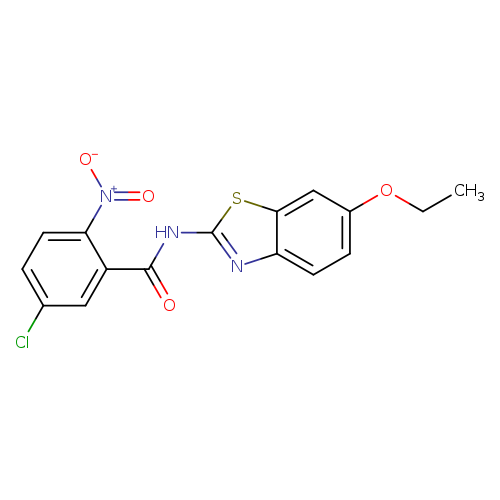 5-chloro-N-(6-ethoxy-1,3-benzothiazol-2-yl)-2-nitrobenzamide