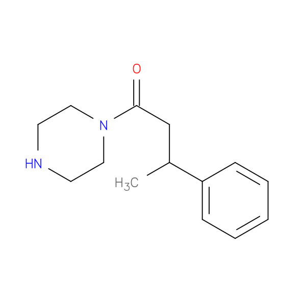 3-phenyl-1-(piperazin-1-yl)butan-1-one