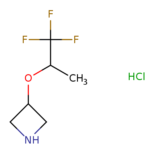 3-[(1,1,1-trifluoropropan-2-yl)oxy]azetidine hydrochloride