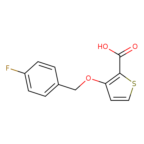 3-[(4-Fluorobenzyl)oxy]-2-thiophenecarboxylic acid