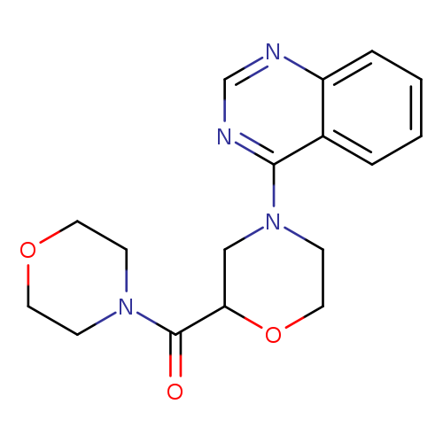 4-[2-(morpholine-4-carbonyl)morpholin-4-yl]quinazoline