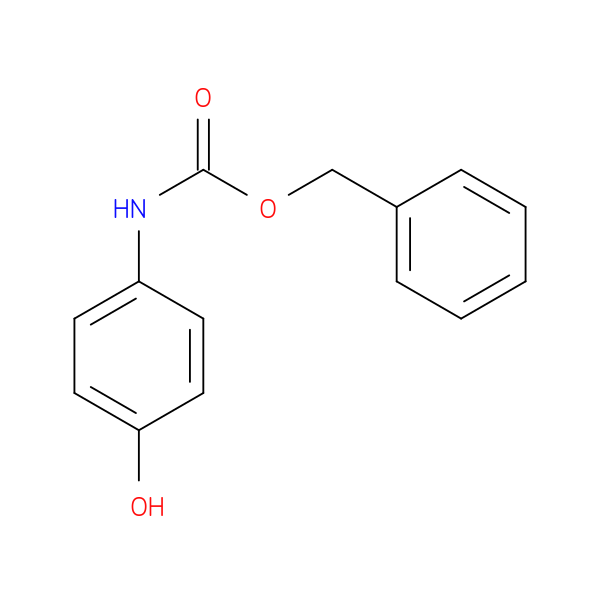 (4-Hydroxy-phenyl)-carbamic acid benzyl ester