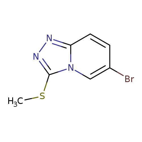 6-Bromo-3-(methylthio)-[1,2,4]triazolo[4,3-a]pyridine