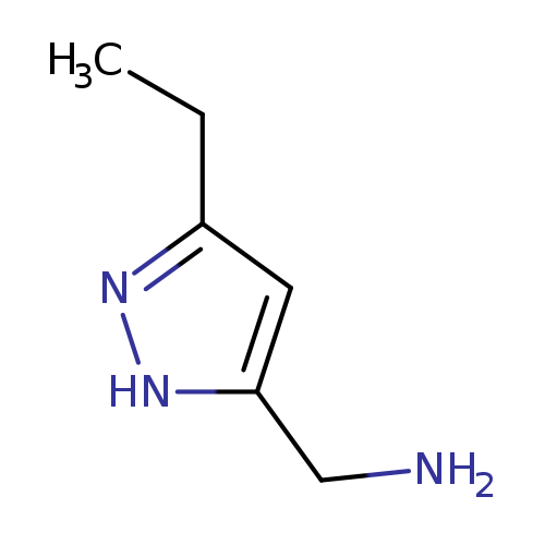 (3-ethyl-1H-pyrazol-5-yl)methanamine