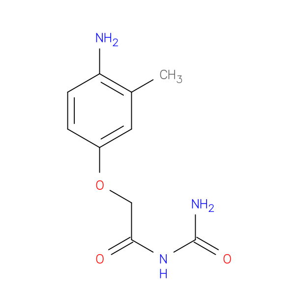 [2-(4-amino-3-methylphenoxy)acetyl]urea