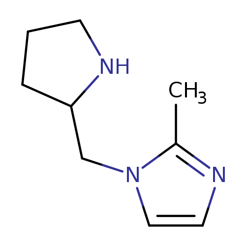 2-methyl-1-[(pyrrolidin-2-yl)methyl]-1H-imidazole