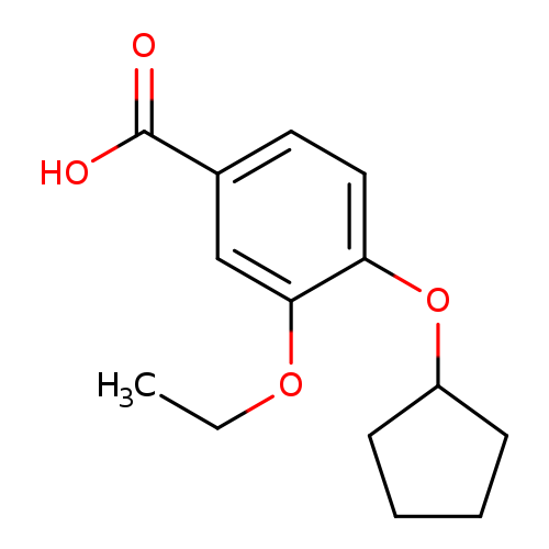 4-(Cyclopentyloxy)-3-ethoxybenzoic acid