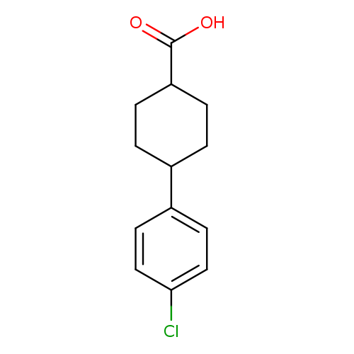 Cyclohexanecarboxylic acid, 4-(4-chlorophenyl)-