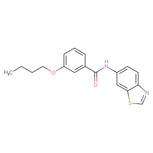 N-(1,3-benzothiazol-6-yl)-3-butoxybenzamide