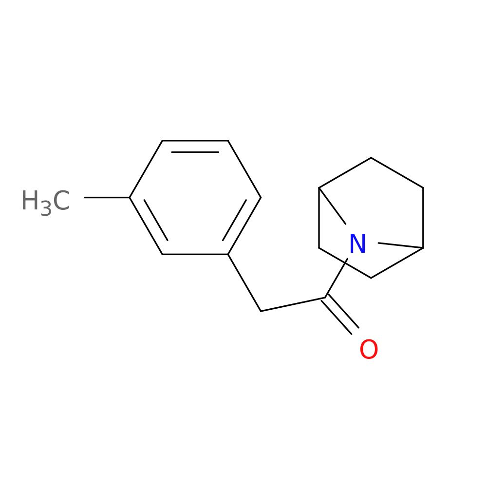 1-{7-azabicyclo[2.2.1]heptan-7-yl}-2-(3-methylphenyl)ethan-1-one