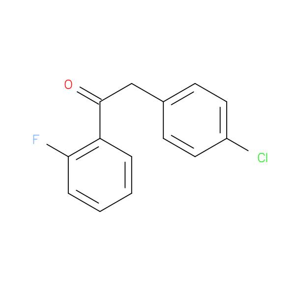 2-(4-chlorophenyl)-1-(2-fluorophenyl)ethanone