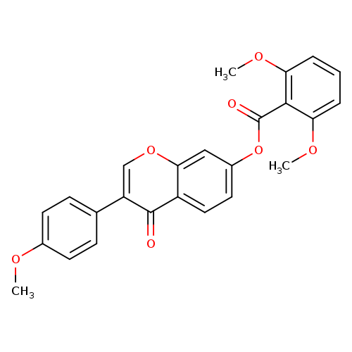 3-(4-methoxyphenyl)-4-oxo-4H-chromen-7-yl 2,6-dimethoxybenzoate