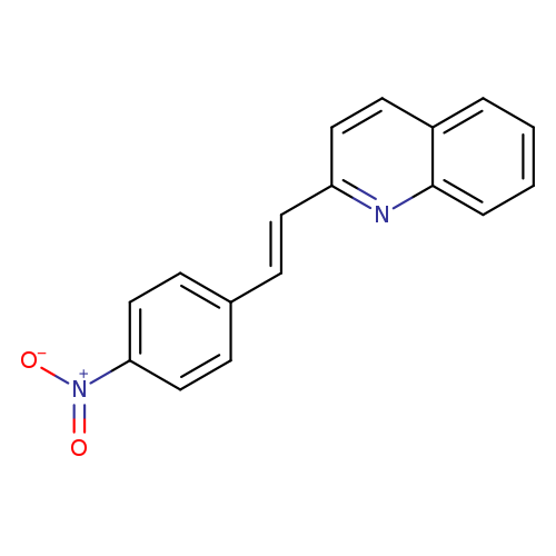2-(2-{4-nitrophenyl}vinyl)quinoline