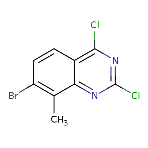 7-Bromo-2,4-dichloro-8-methylquinazoline