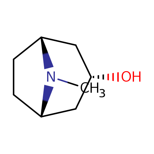 8-Azabicyclo[3.2.1]octan-3-ol, 8-methyl-, (3-endo)-