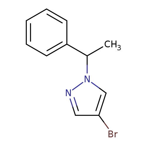4-bromo-1-(1-phenylethyl)-1H-pyrazole