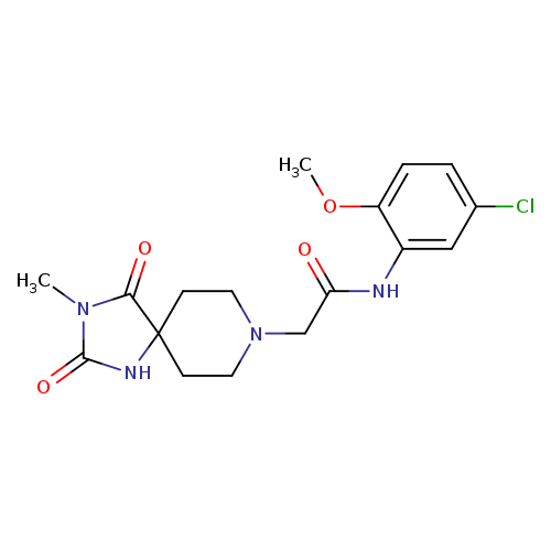 N-(5-chloro-2-methoxyphenyl)-2-{3-methyl-2,4-dioxo-1,3,8-triazaspiro[4.5]decan-8-yl}acetamide