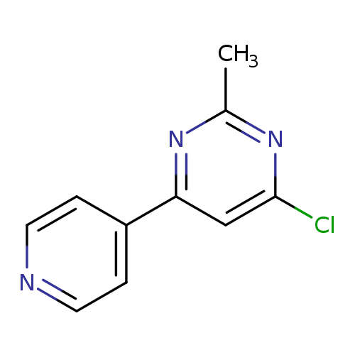 4-Chloro-2-methyl-6-pyridin-4-yl-pyrimidine