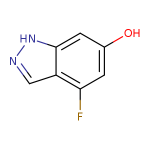 1H-Indazol-6-ol, 4-fluoro-