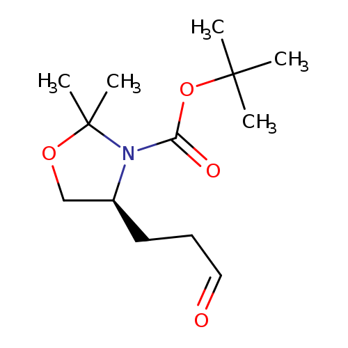 tert-butyl (4S)-2,2-dimethyl-4-(3-oxopropyl)-1,3-oxazolidine-3-carboxylate