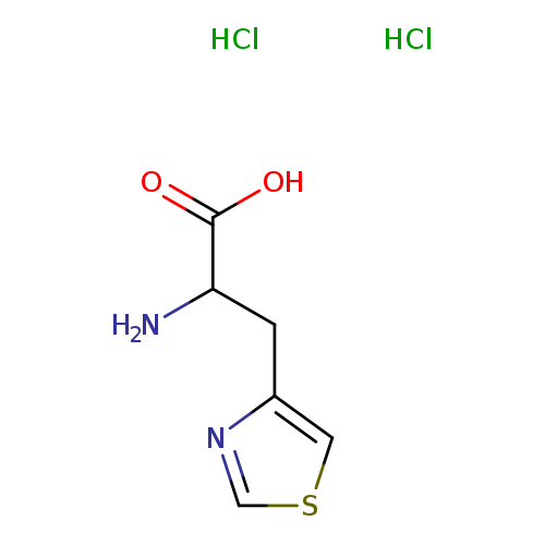 2-amino-3-(1,3-thiazol-4-yl)propanoic acid dihydrochloride