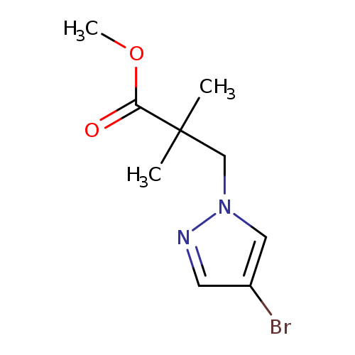 methyl3-(4-bromo-1H-pyrazol-1-yl)-2,2-dimethylpropanoate