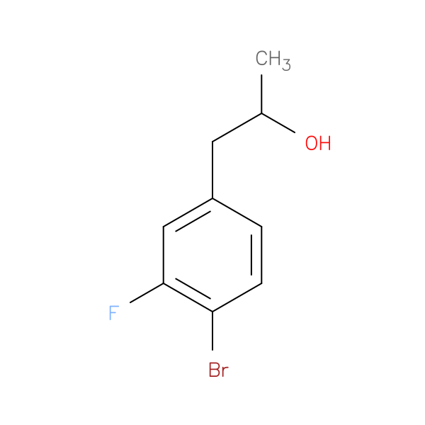 1-(4-bromo-3-fluorophenyl)propan-2-ol