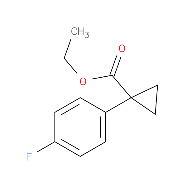 Ethyl 1-(4-fluorophenyl)cyclopropanecarboxylate