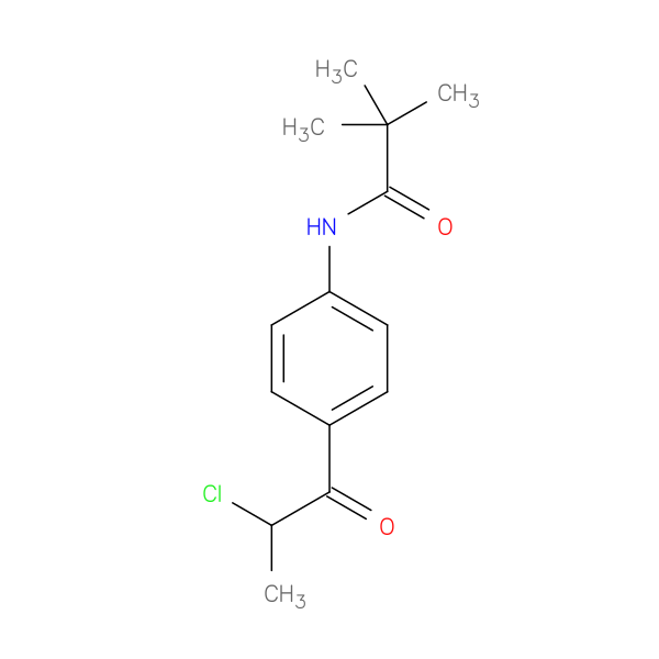 N-[4-(2-chloropropanoyl)phenyl]-2,2-dimethylpropanamide