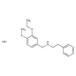 N-(3-ethoxy-4-methoxybenzyl)-2-phenylethanamine hydrobromide