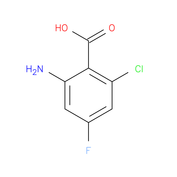 2-Amino-6-chloro-4-fluorobenzoic acid
