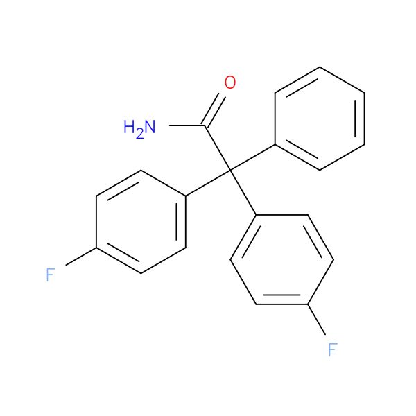 2,2-Bis(4-fluorophenyl)-2-phenylacetamide